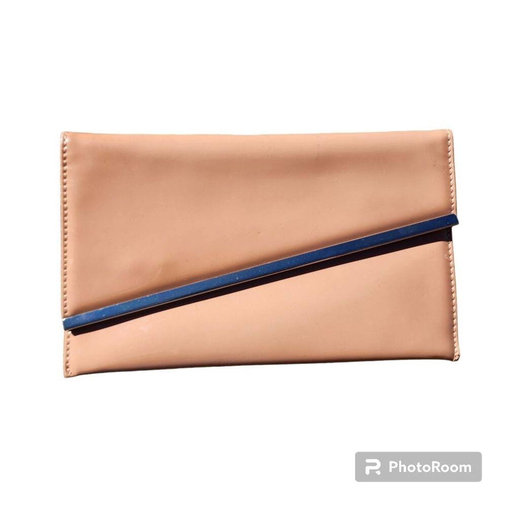 Patent Leather Clutch Handbag Party Cocktail Asymmetric Occasion Event‎ Simple